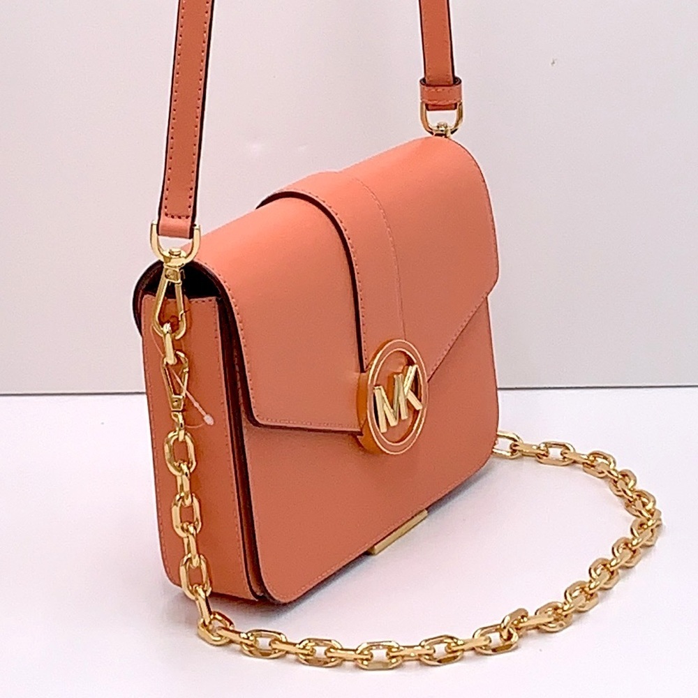 MICHAEL KORS CARMEN MEDIUM CONVERTIBLE SHOULDER BAG - Picture 4 of 16